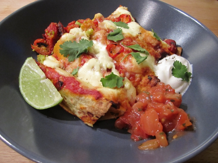 Stuffed Tomato Tortillas Stuffed tomato tortillas