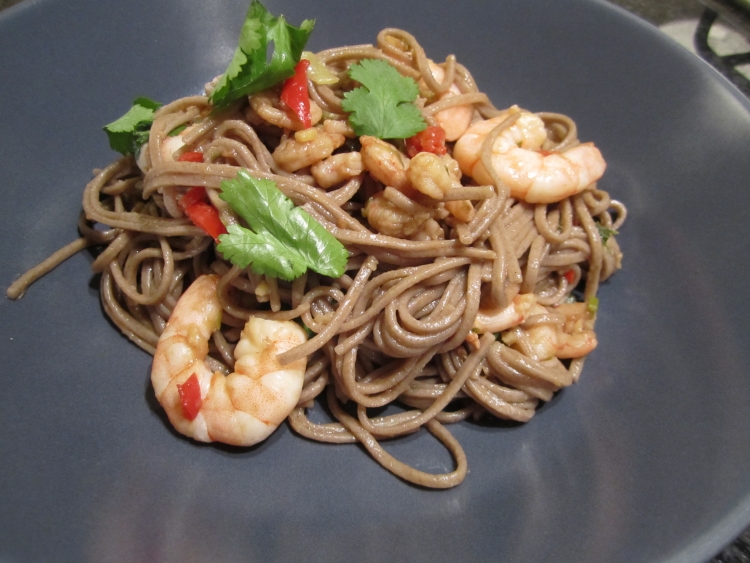 Wagamama's Chilli Prawns with Soba Noodles Wagamama's Chilli Prawns with Soba Noodles
