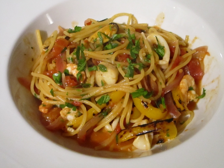 Seafood pasta