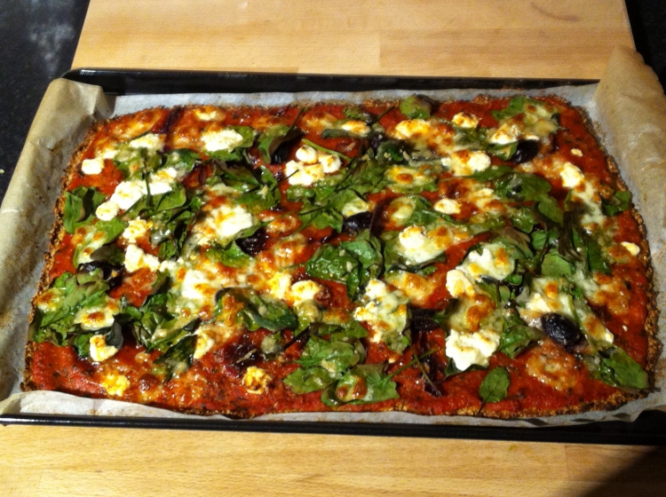 Anna Jones' cauliflower pizza Anna Jones' cauliflower pizza