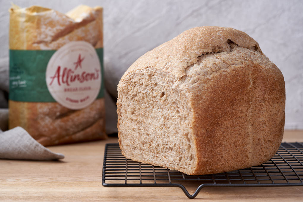 Allinson's 50/50 Wholemeal Loaf in a Bread Maker recipe HotCooking
