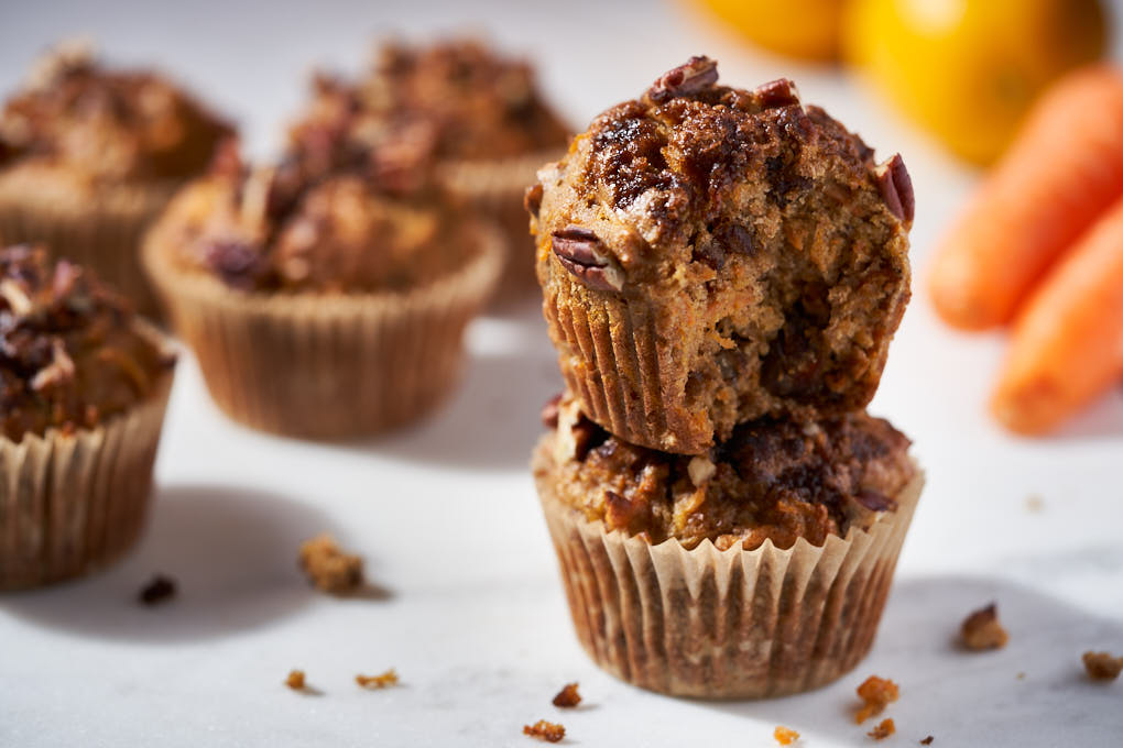 Carrot, Orange and Sultana Breakfast Muffins recipe | HotCooking