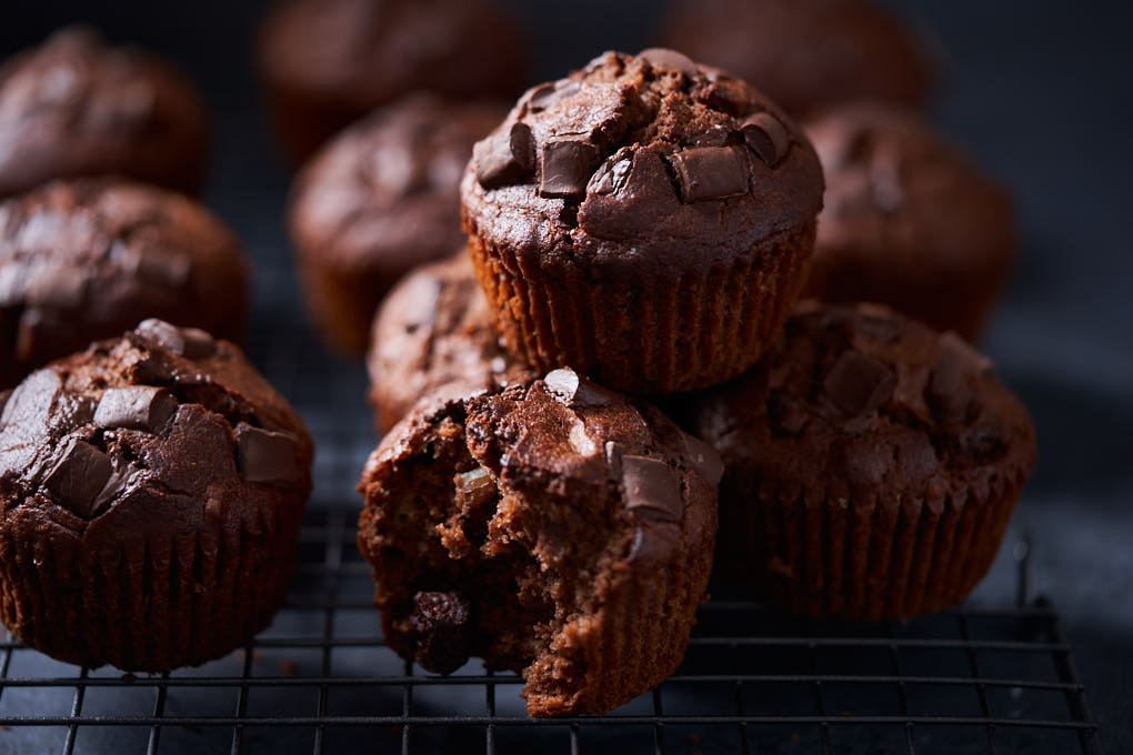 Chocolate Miso Muffins recipe | HotCooking