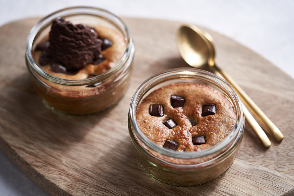 Chocolate Chip Cookie Cups recipe | HotCooking