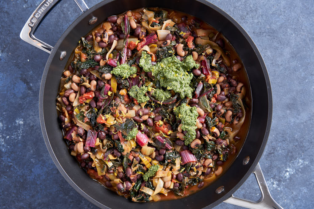 Greens and Beans recipe | HotCooking