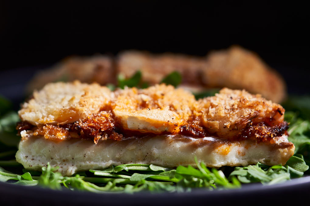 Haddock Topped with Sun-dried Tomato Paste and Goat's Cheese recipe | HotCooking