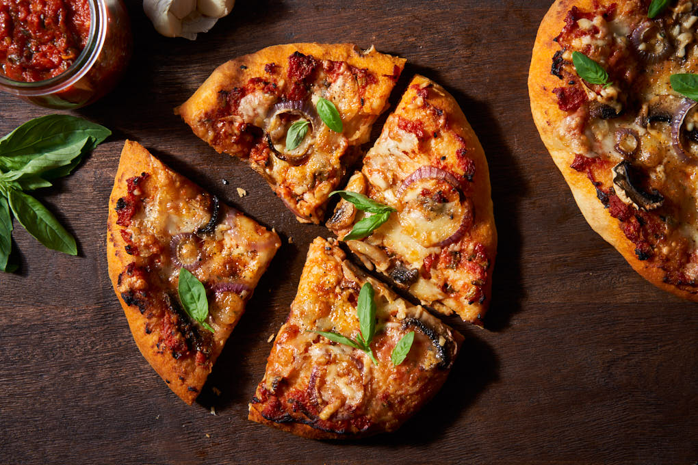 Naan Bread Pizza recipe | HotCooking