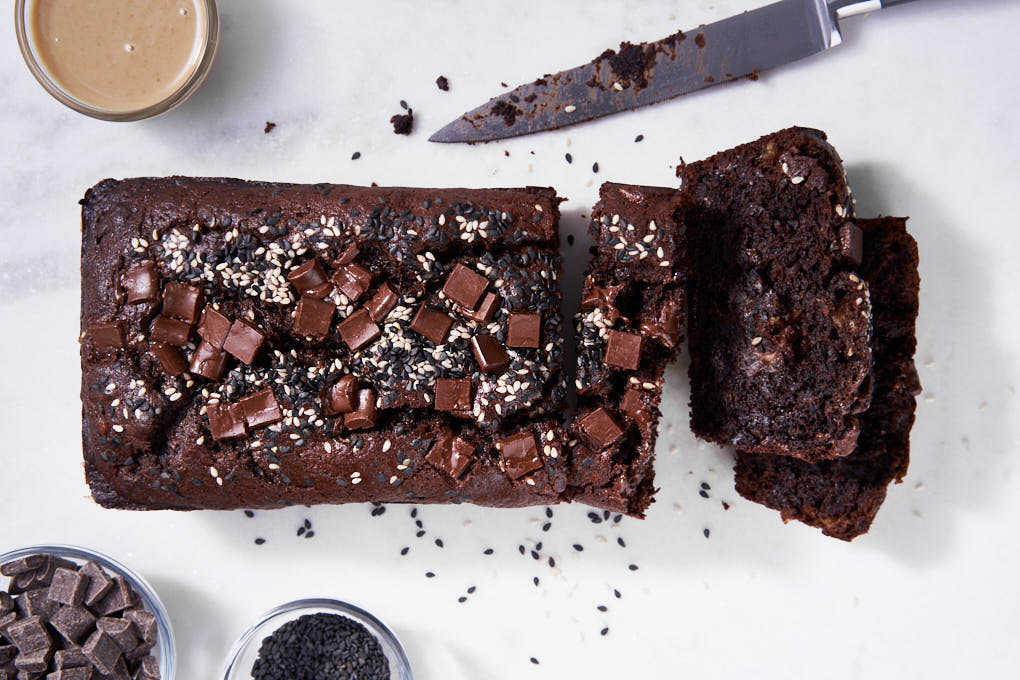 Nigella's Chocolate Tahini Banana Bread recipe | HotCooking