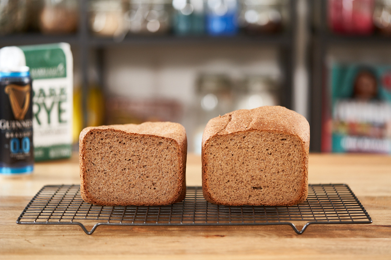 Panasonic bread maker rye and wholemeal bread plus rye and stout