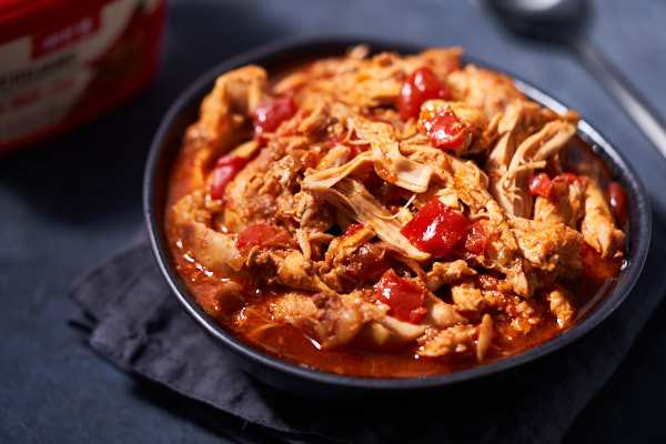 Slow cooked gochujang chicken