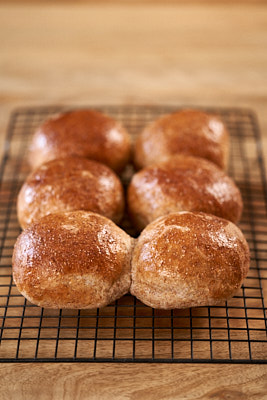 Panasonic bread maker wholemeal rolls