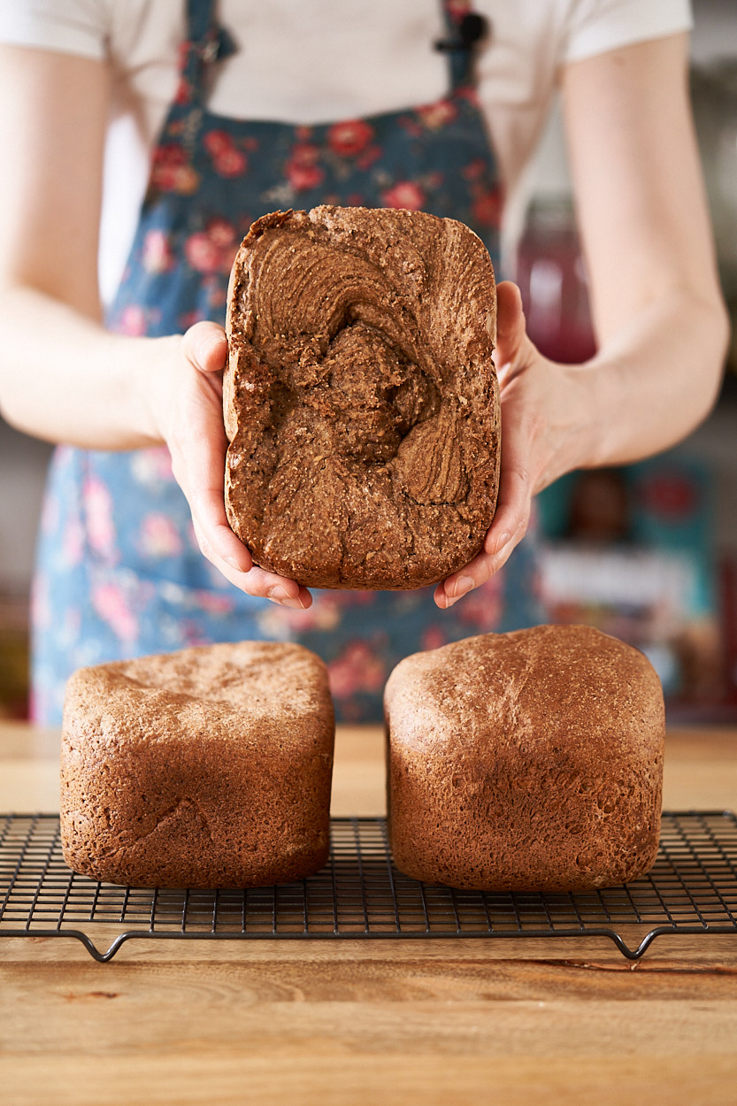 Panasonic bread maker rye and wholemeal bread plus rye and stout and rye and seeded