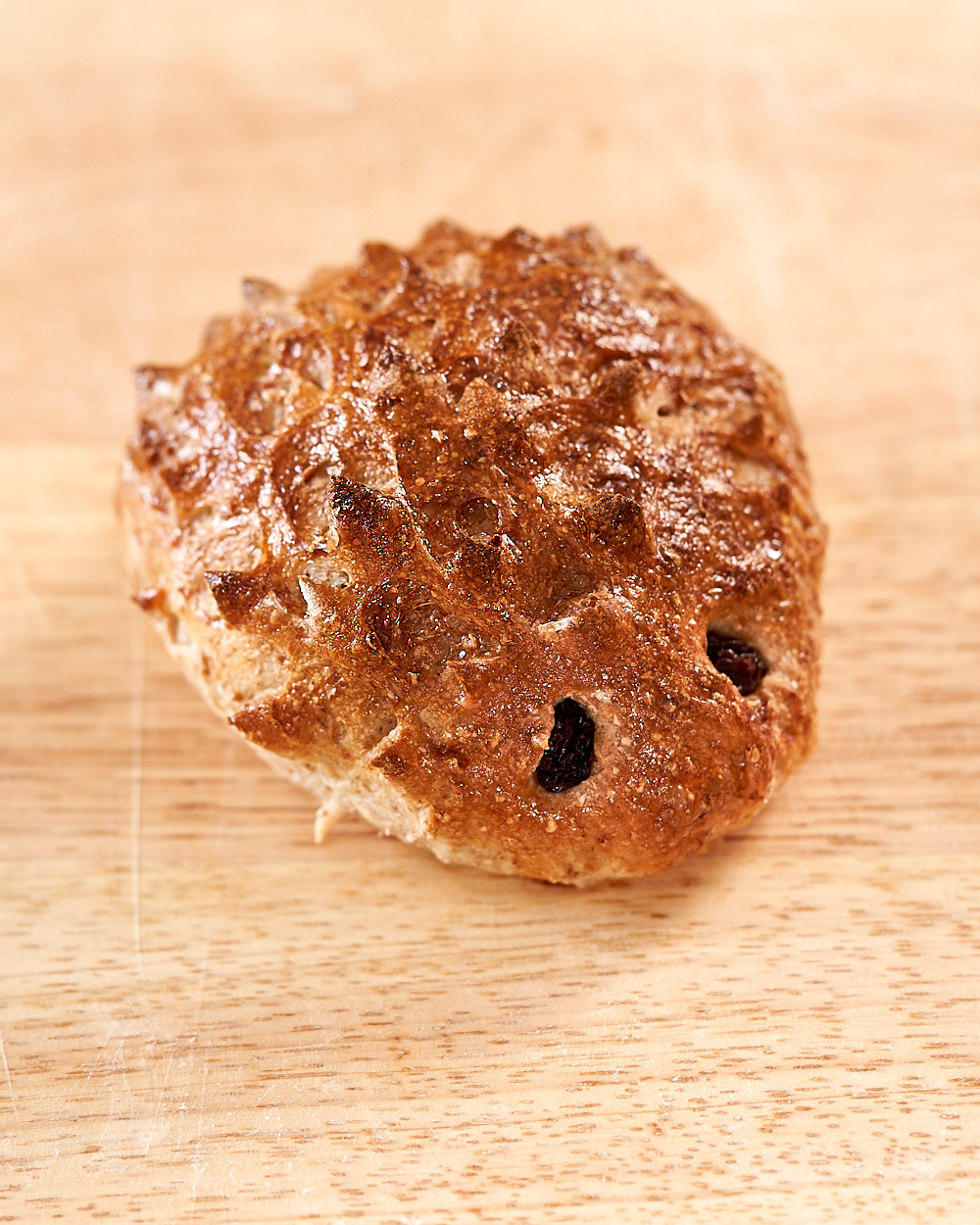 Panasonic bread maker wholemeal rolls shaped into a hedgehog