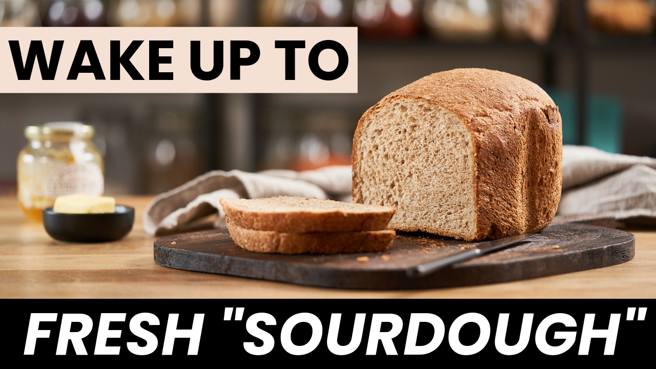 Panasonic Bread Maker Wholemeal Sourdough (Yeast Starter)